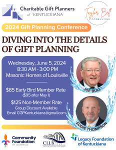 June 5, 2024 - 2024 Gift Planning Conference @ Masonic Homes of Louisville